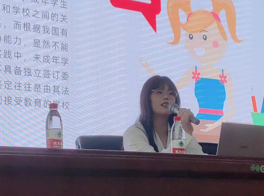 法治入师心 | 楚德走进金口教育总支,校园专题法律讲座圆满举办(图3)